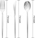 Rubtlamp 90Pcs Silver Plastic Silverware, Silver Plastic Utensils, Plastic Cutlery Include 30 Plastic Silver Knives, 60 Plastic Forks and Spoons, Plastic Silverware Heavy Duty For Party, Wedding by Rubtlamp