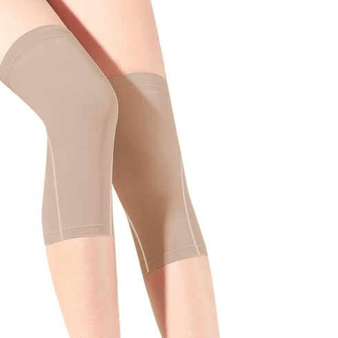 JUMISEE 1 Pair Compression Knee Sleeve for Men Women, Soft Stretchy Knee Brace for Running Pain Management and Relief