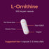 BESTVITE L-Ornithine 500mg (240 Vegetarian Capsules) - Vegan, Non-GMO, Gluten-Free, No Stearates or Fillers