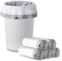 4 Gallon Trash Bags, 100 Count, Drawstring Garbage Bags, Thickened Unscented Wastebasket Liners for Bathroom Office