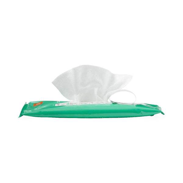 Medline Readycleanse Meatal and Perineal Cleansing Cloth, 8" x 8", 5 Count, Fragrance Free, Hypoallergenic