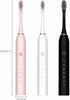 WSYKC 4 USB Rechargeable Toothbrush, Electric Toothbrush, One Electric Handle, Replacement Brush Heads, Meet One-Year