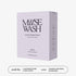MUSEWASH Packaging (50 1 Laundry Detergent Sheets | Enzyme-Powered, Vegan, Paraben-Free | Luxury Scents | Plastic-Free