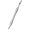 Stainless Steel Cuticle Pusher with Fork - Dual Head Cutter Trimmer Remover, 2-in-1 Anti-slip Nail Care Tool