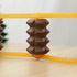 Wetandspicy 18.89 Inches Manual Roller Massager with Wooden Handles, Back and Neck Massage Tool, Full Body Muscle