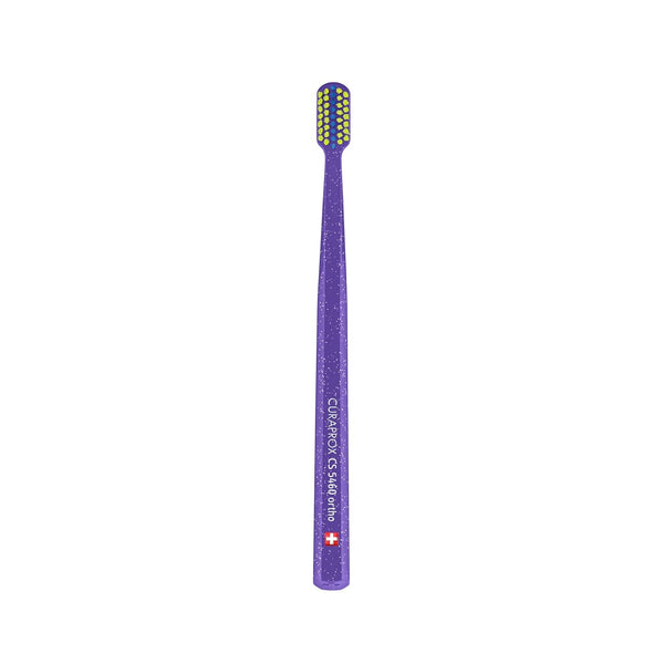Curaprox CS 5460 Ultra-Soft Orthodontic Toothbrush for Braces, Ultra-Fine Filaments & Compact Head