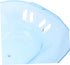 Pregnant Women Sitz Bath Basin Blue Ergonomic Comfortable Soaking Tub for Postpartum Care Treatment and Intimate
