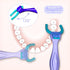 Evolutionary Clean Dental Flossers, Kit of Refills with Mid-Length Handle (200 Extra-Strength Refills)