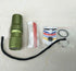 Portable Survival Capsule Tube, Waterproof Pill Container, Outdoor EDC Emergency Tool (Green)