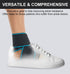 SUJAYU 2 PCS Ankle Braces for Men & Women, Ankle Compression Sleeve Plantar Fasciitis Brace Plantar Fasciitis Relief