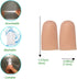 Gel Finger Protectors - Silicone Fingertips Protection for Trigger Finger, Arthritis, and Other Finger Pain Relief