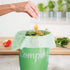 mavere 100% Countertop 1, 1.2, 1.3, 1.5 D6400, 100ct Compost Bags for Kitchen Compost Bin - Gallon, Kitchen Food Scrap