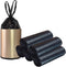 100 Counts Small Black Trash Bags, Thicken Value 4 Gallon with Handle for Home, Office, Kitchen