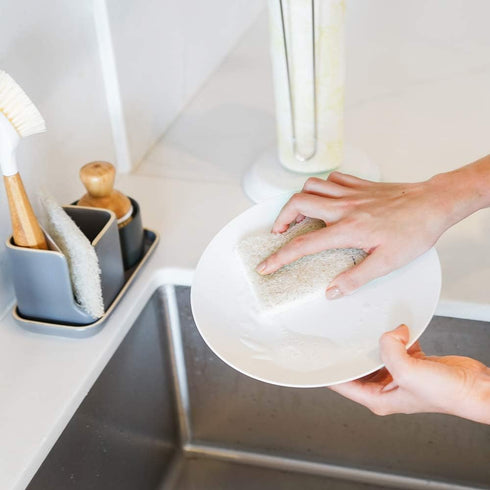 Full Circle Beachy Clean Heavy Duty Scour Pads - Made with Coconut Shells, Plant-Based & Recycled Materials
