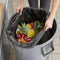 QQOUTLET 50-60 Gallon Heavy Duty Trash Can Bags - 2 Mil Thickness, stretchable,