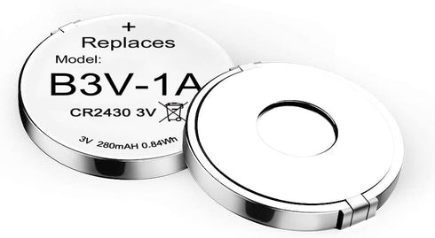 Abeden B3V 1A Lithium Replacement Batteries for High Tech Pet Single Electronic Collar Model MS-4 and MS-5, 8 Pack