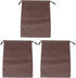Drawstring Travel Bag, Waterproof Storage Bags for Shoes Clothes, Dustproof Storage Bags (Brown)