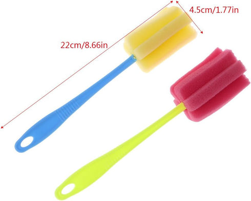 Rooyar Wineglass Sponge Cup Brush Feeding Bottle Cleaner Kitchen Tool