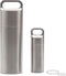 HRX Package Waterproof Stainless Steel Pill Case Keychain, Durable Small Pill Box for Men, Outdoor EDC Tool