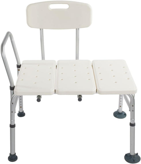 QJR 3 Bath Chair Comfortable Shower Chair Adjustable Handicap Shower Chair Seat Bench Blow Molding Plates Aluminium