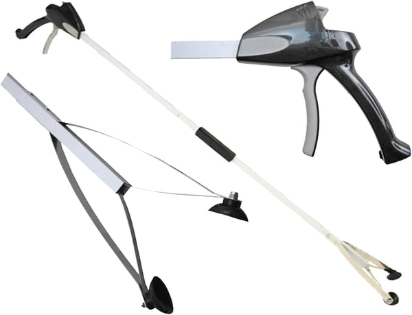 ArcMate EZ Reacher PRO - Heavy Duty Grab-It Reaching Tool with Extra-Large Grip and Locking Handle - 48"