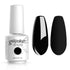 Vishine Gelpolish Professional Manicure Salon UV LED Soak Off Gel Nail Polish, Color Black (1348)