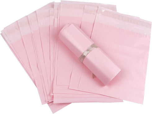 Personal Disposal Bags, Set of 100 Sanitary Napkin Disposal Bags in Light Pink for Sealing Smell