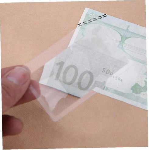 Sluswallow 3X 5Pcs Pocket Magnifier, Portable Fresnel Lens Credit Card Size Magnifying Glass Wallet Magnifying Lenses