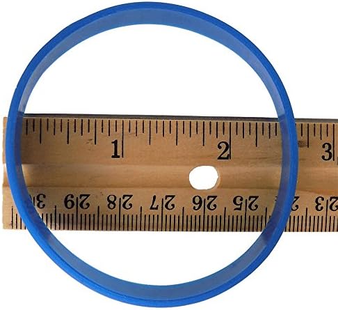 HEARING IMPAIRED Medical Alert ID Silicone Bracelet Wristbands - 4 Pack