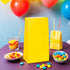 Vibrant Sunflower Yellow Paper Party Bags, Pack of 12, Premium Quality