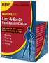 MagniLife Leg & Back Pain Relief Cream, 4oz - Fast-Acting Relief for Burning, Tingling, Stabbing Pains