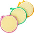 10 Pcs Round Shape Double Side Metallic Scrub Sponge Dish Pad Cleaner Cleaning Balls by Ewanda store