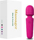 KINGWAND Handheld Personal Mini Massager Tool Waterproof, USB Rechargeable, 10 Vibration - Perfect