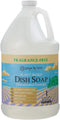 Ginger Lily Farms Botanicals Plant-Based Liquid Dish Soap, Fragrance-Free, 1 Gallon Refill (128 Fl. Oz.)