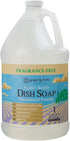 Ginger Lily Farms Botanicals Plant-Based Liquid Dish Soap, Fragrance-Free, 1 Gallon Refill (128 Fl. Oz.)