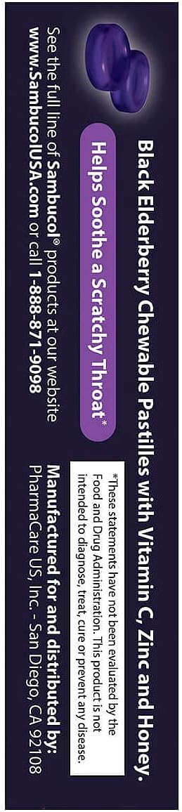 SAMBUCOL Pastilles, 20 Ct