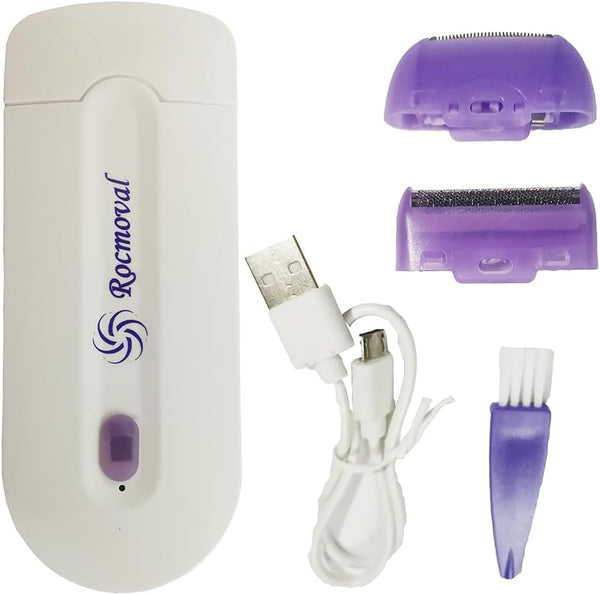 Rechargeable Epilator for Women, Hair Removal Tools with Sensor Light Epilator