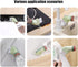 loutlo (2*White) Multi-use Cleaning Brush Can Be Connected to Mineral Water Bottle, Multi-Purpose Bottle Gap Cleaning