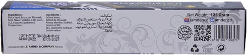 Pure Natural Blackseed Toothpaste, Herbal Oral Care, Natural Teeth Whitening, Fluoride-Free Formula, 125gm