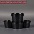 50 Pack 4oz Portion Cups, Disposable Plastic Containers, Tiny Dipping Shot Bowls for Food Serving & Snacks