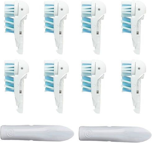 Othanary Sensitive Replacement Toothbrush Heads Compatible with Oral-B Cross Action Power 3733 4732,Rotating