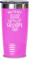 The Improper Mug Pregnancy Announcement Gifts for New Grandpa Promoted to Grandpa 2020 Tumbler for