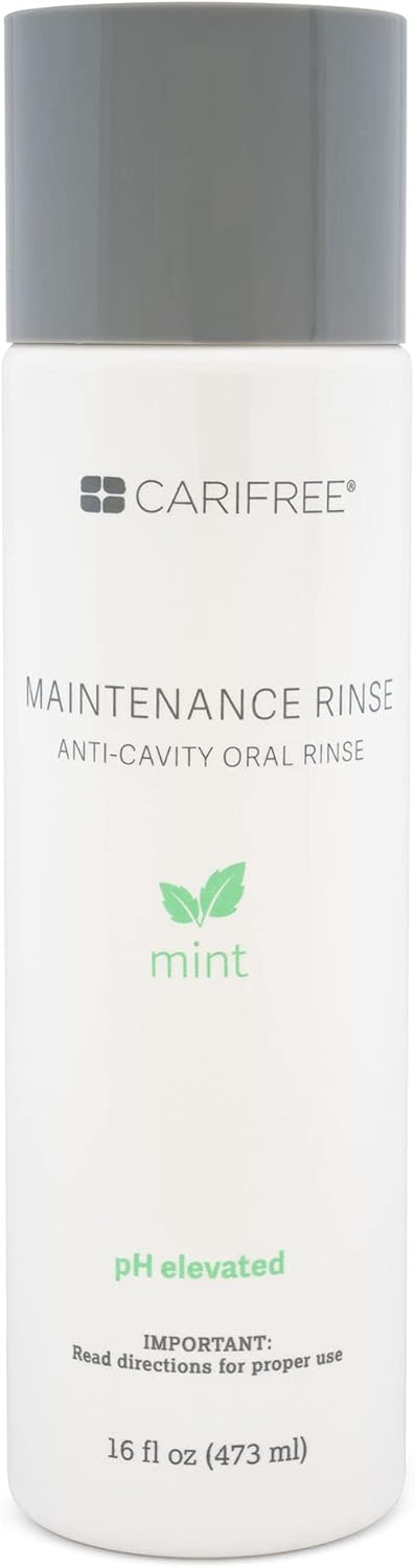 CariFree Maintenance Rinse, Mint, Anti-Cavity Fluoride Mouthwash, Formulated Oral Rinse, Dentist Recommended, Prevent
