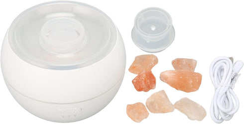 PODSJD Flame Diffuser Ultrasonic Essential Oil Humidifier 360ml with Colorful Night Light -