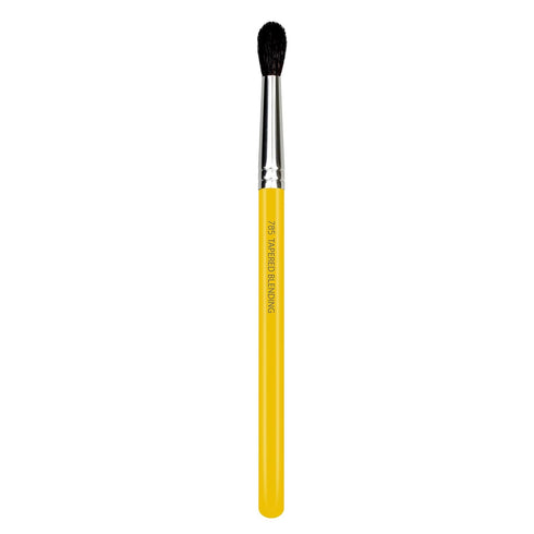 Bdellium Tools Professional Makeup Brush, Studio Series 785 Tapered Blending, Soft Synthetic & Natural Fibers (Yellow,