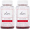 Elon Biotin Gummies - 120 Count Cherry Biotin Chewable Vitamins for Hair, Skin & Nails, Supports Hair Growth