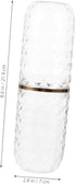 OUNONA Portable Travel Toothbrush Case and Holder Plastic Toothbrush Storage Container with Mouthwash Cup Function