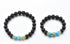 MYSTIQS Set Kids and Adult Matching Lava Rock Beaded Bracelets Essential Oil Diffuser for Aromatherapy Ideal