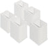 Eyeglasses Cleaning Cloths Bulk (5.5"x5.5", White, 100 pcs) for Lenses, Screens, Cameras, Delicate Surfaces