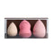 M. Asam MAGIC FINISH Make-up Sponge Trio (3 pcs.), Perfect for Application & Blending of Mousse, Compact & Liquid
